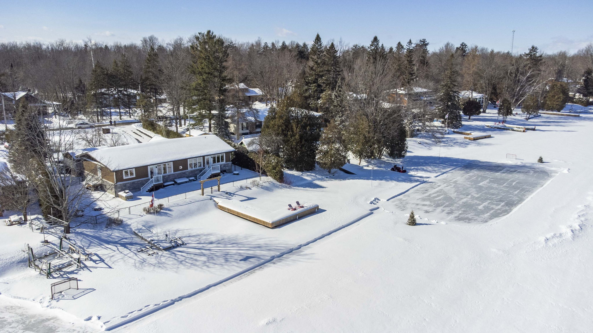 Aerial View - Rear of Home