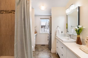 Main 4-piece Bath and Laundry Room