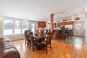 Spacious Dining Room and Chef's Kitchen