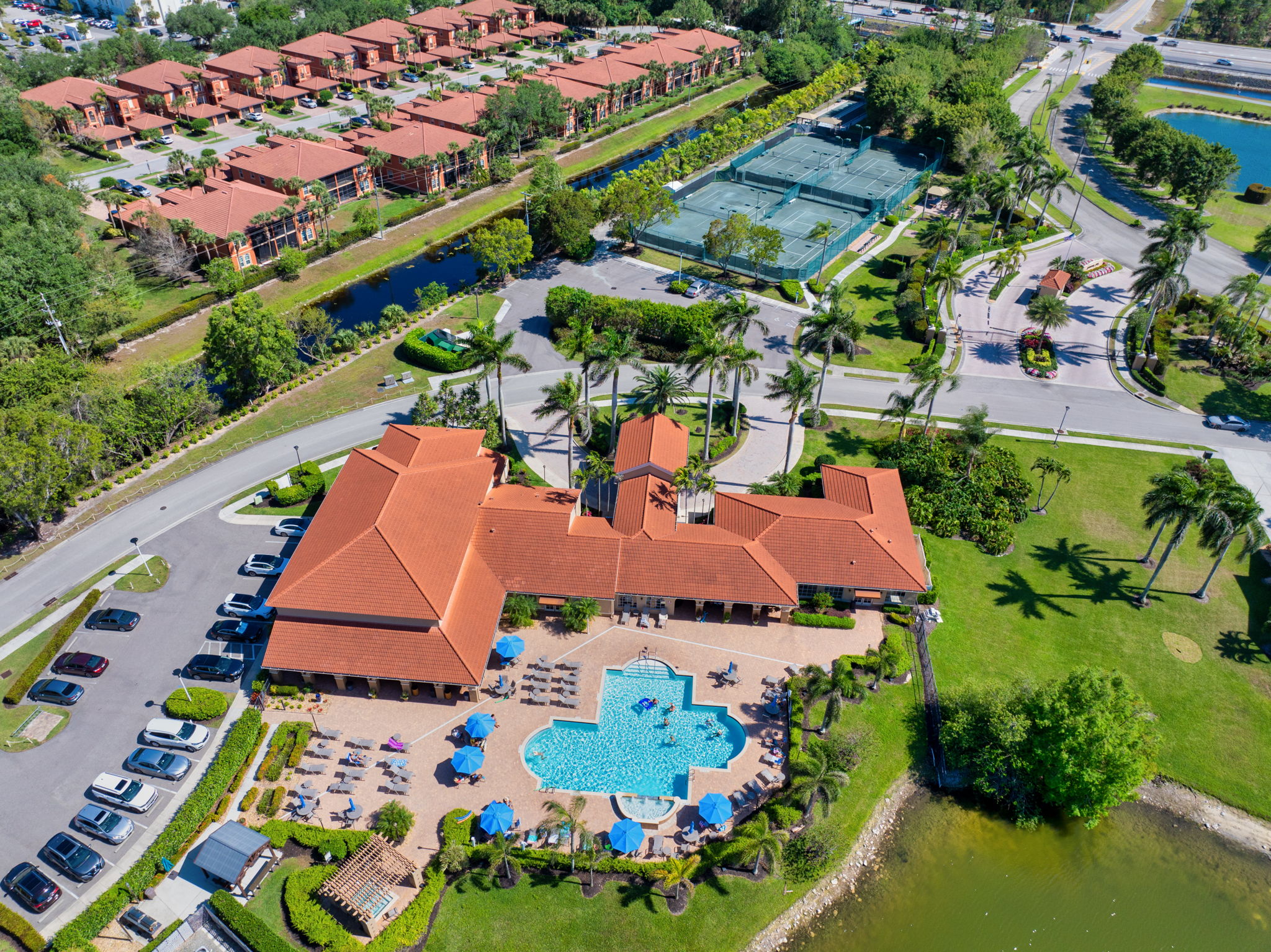 22-print-Main Pool Clubhouse Tennis