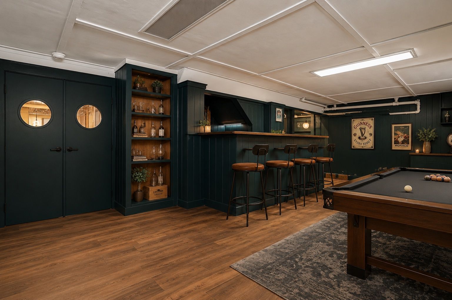 Basement Virtually Staged