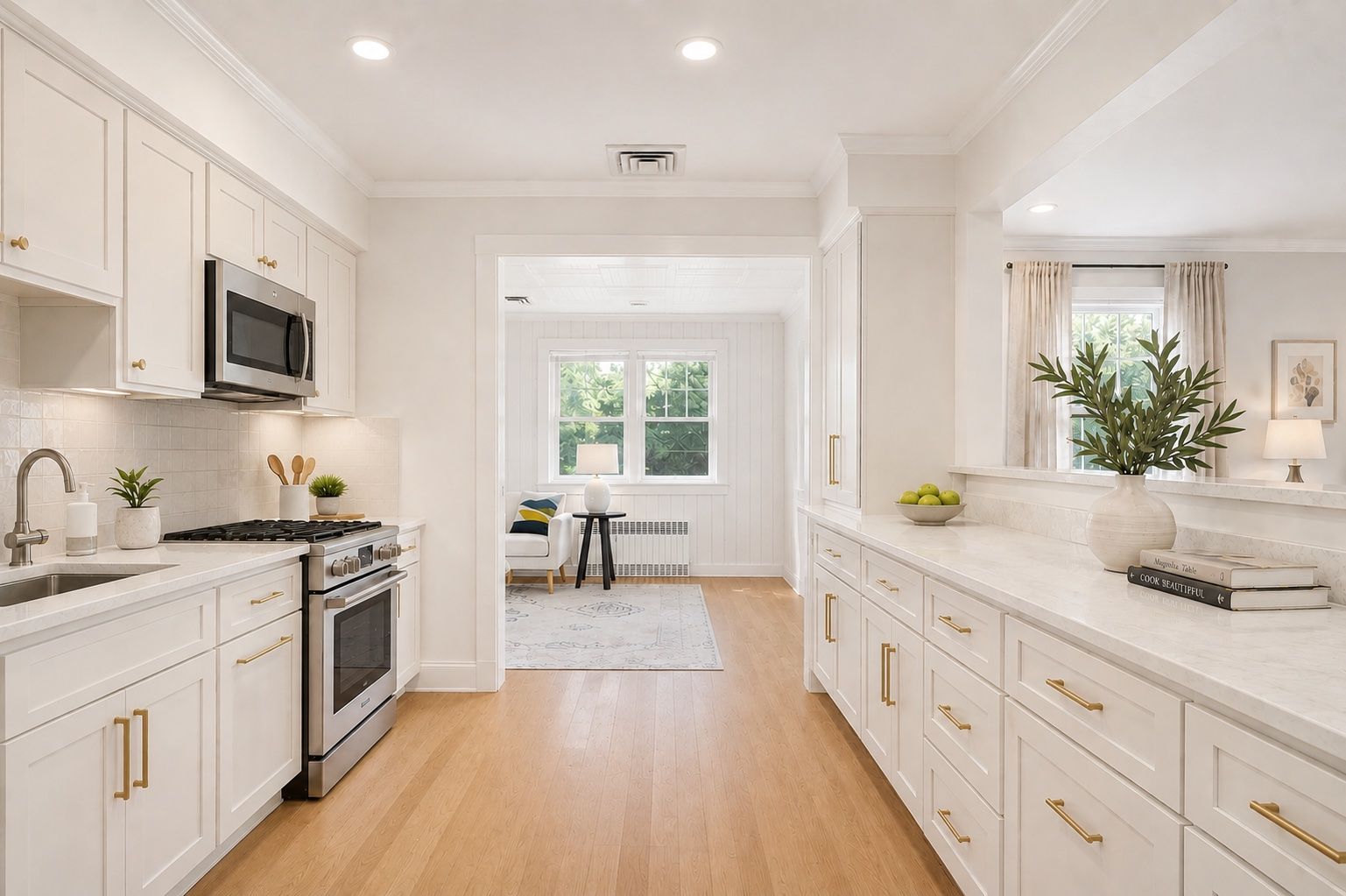 Kitchen Virtually Staged