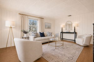 Living Room Virtually Staged