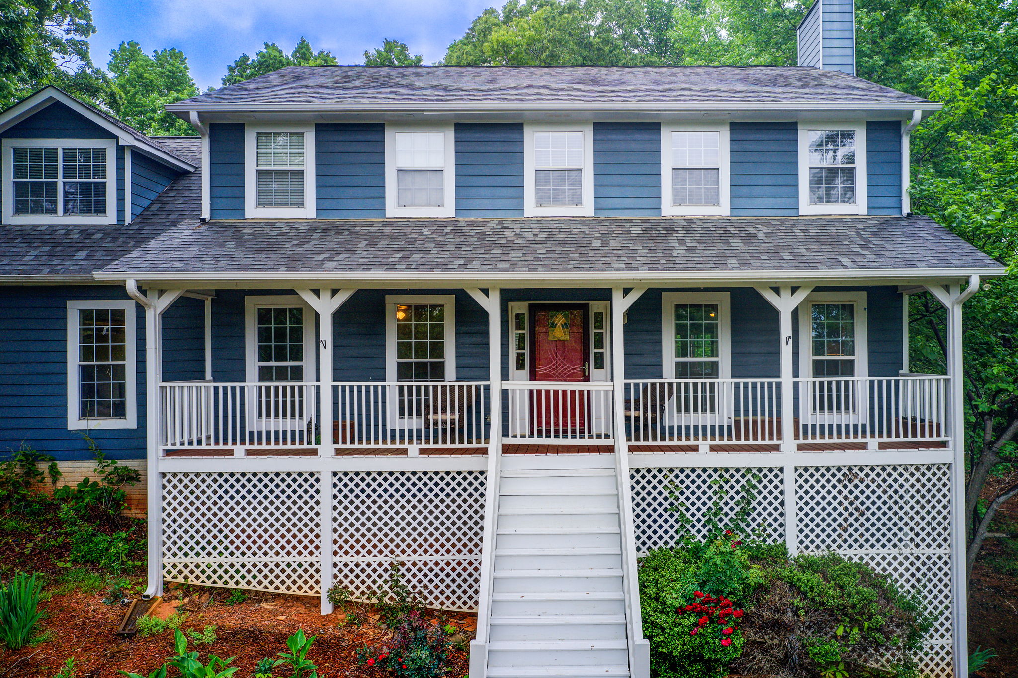 2 Aerial Ext Front Partial w Porch Detail