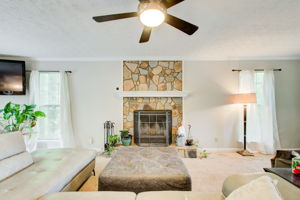14 Living Room B Fireplace Detail