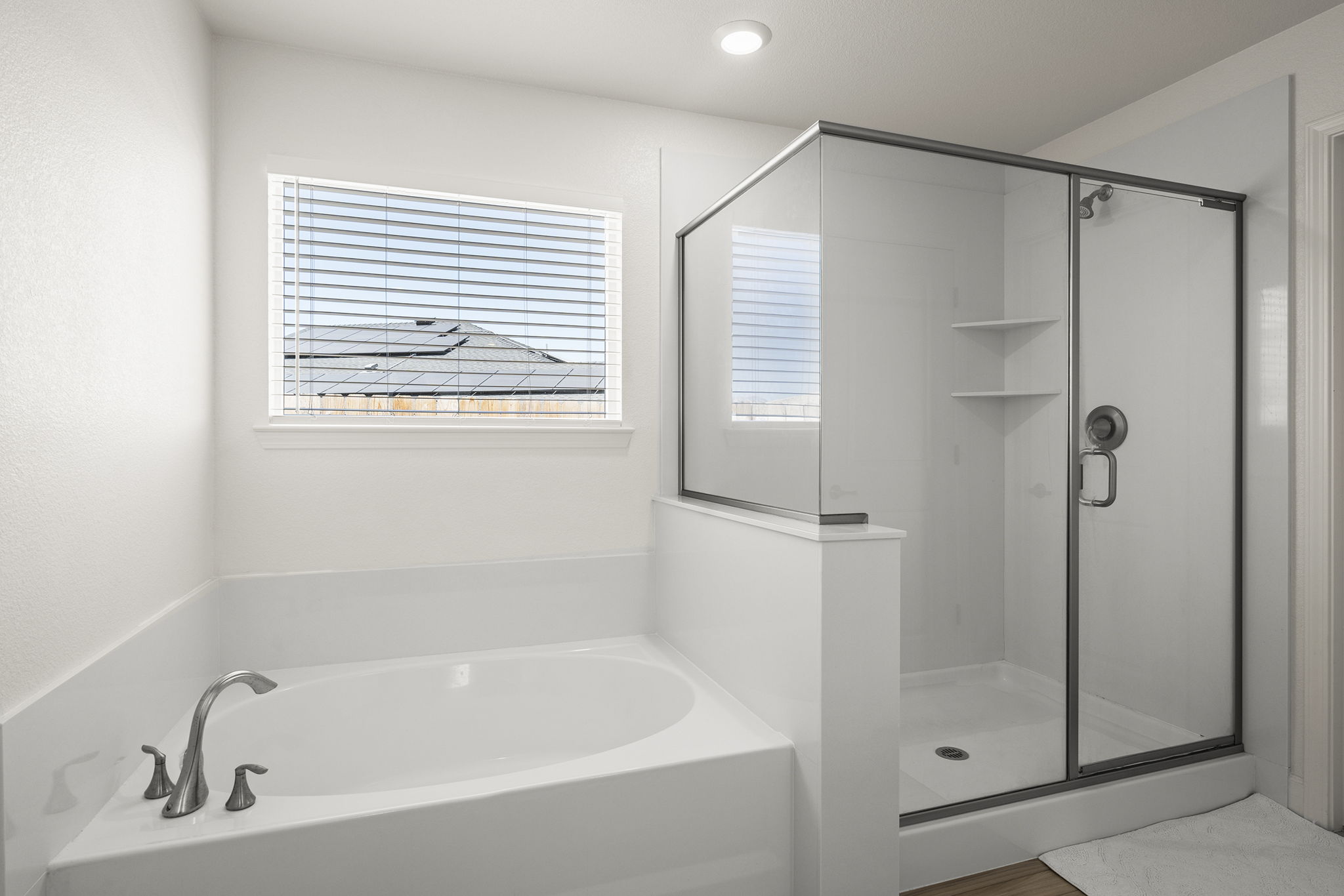 Garden Tub and Shower Stall