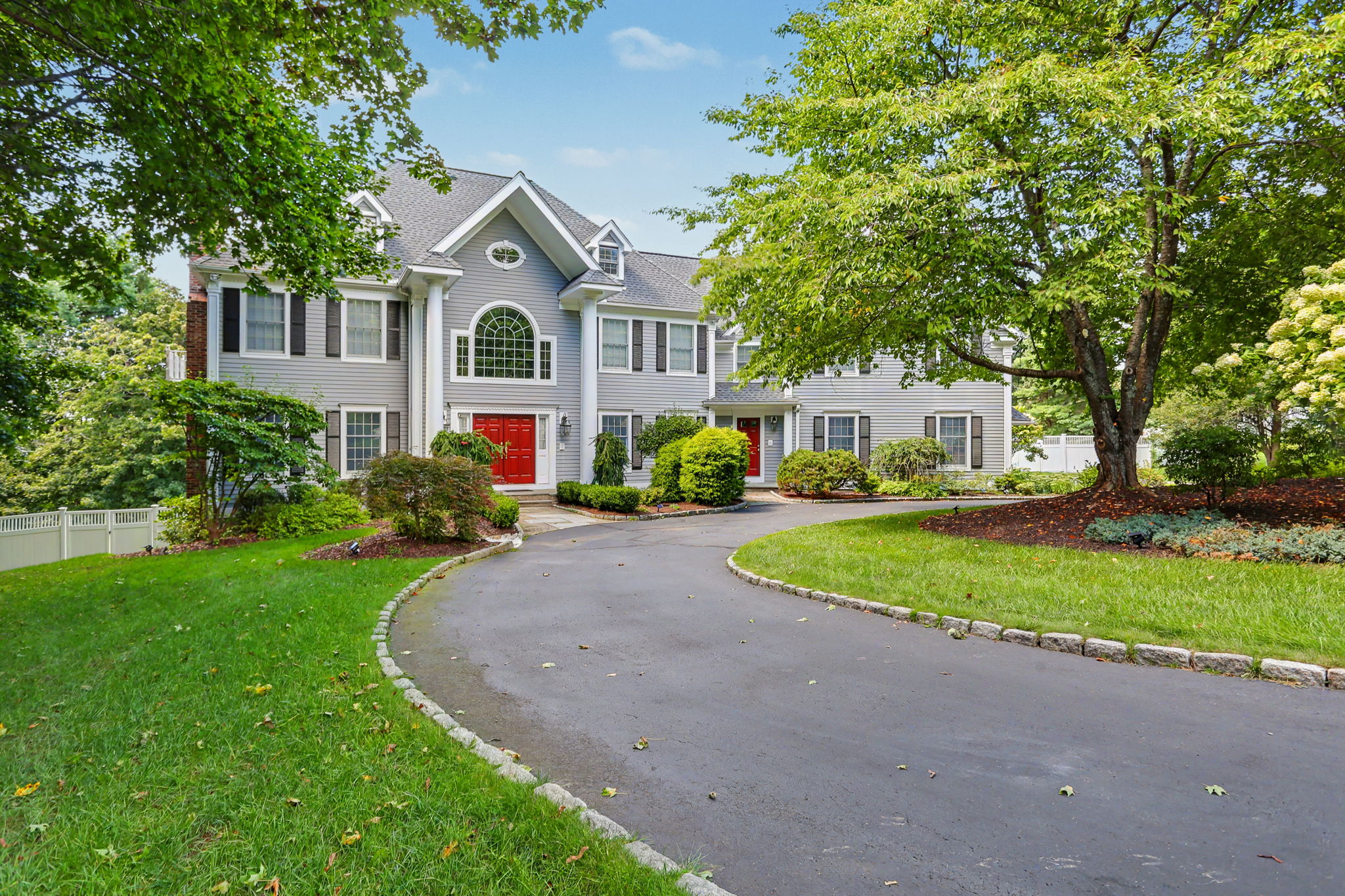Front Entry with Circular Drive