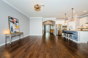 Living Room looking back at entry