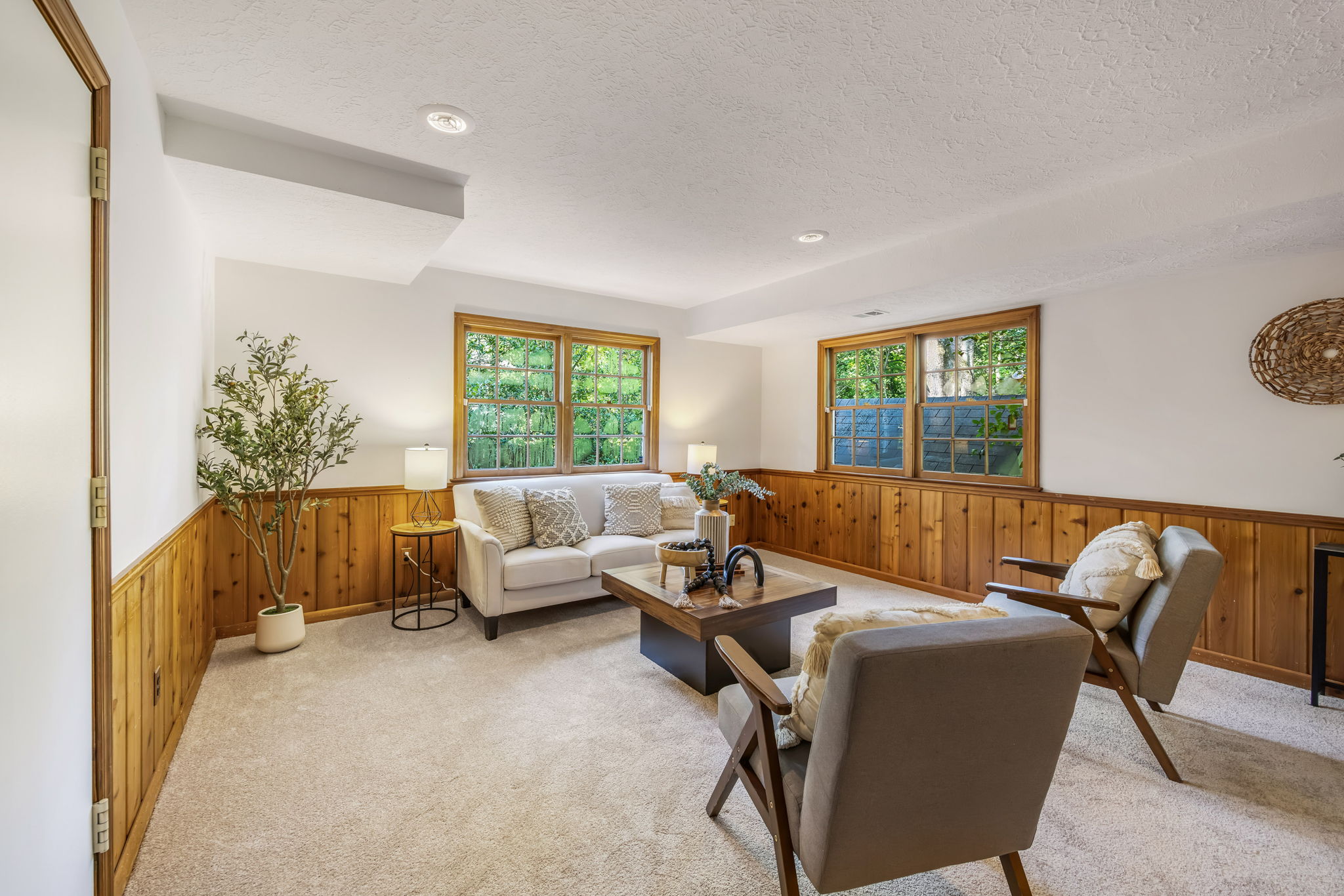 Large Lower Level Walk-out Recreation Room