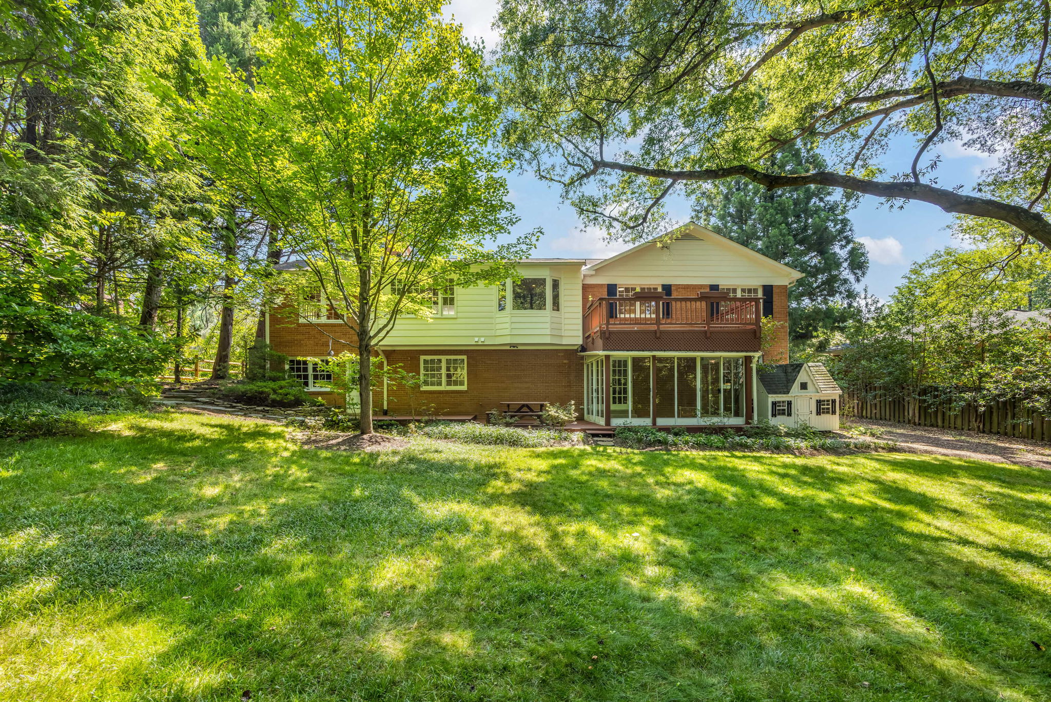 1/2-acre private lot with  gorgeous landscaping!