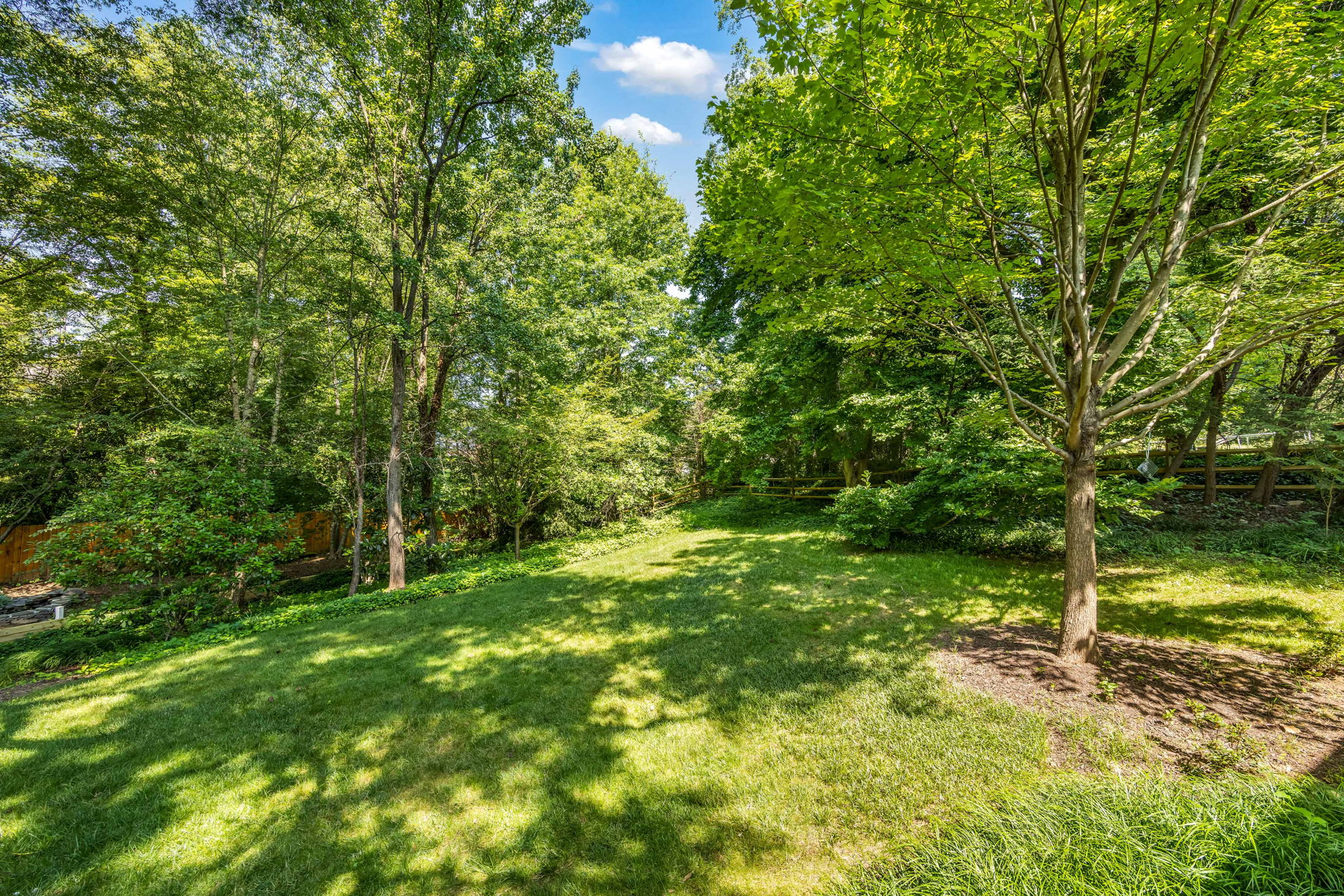 1/2-acre private lot with  gorgeous landscaping!