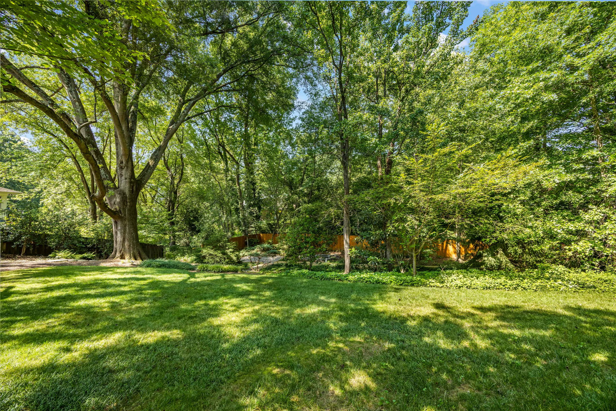 1/2-acre private lot with  gorgeous landscaping!