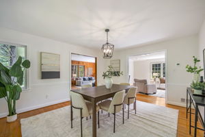 Separate Dining Room