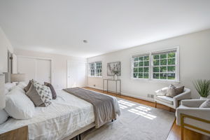 Expansive Main Level Primary Bedroom