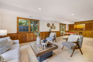 Large Lower Level Walk-out Recreation Room