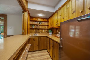 Kitchenette with pass through to Family Room