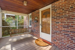 Covered Front Screened Porch