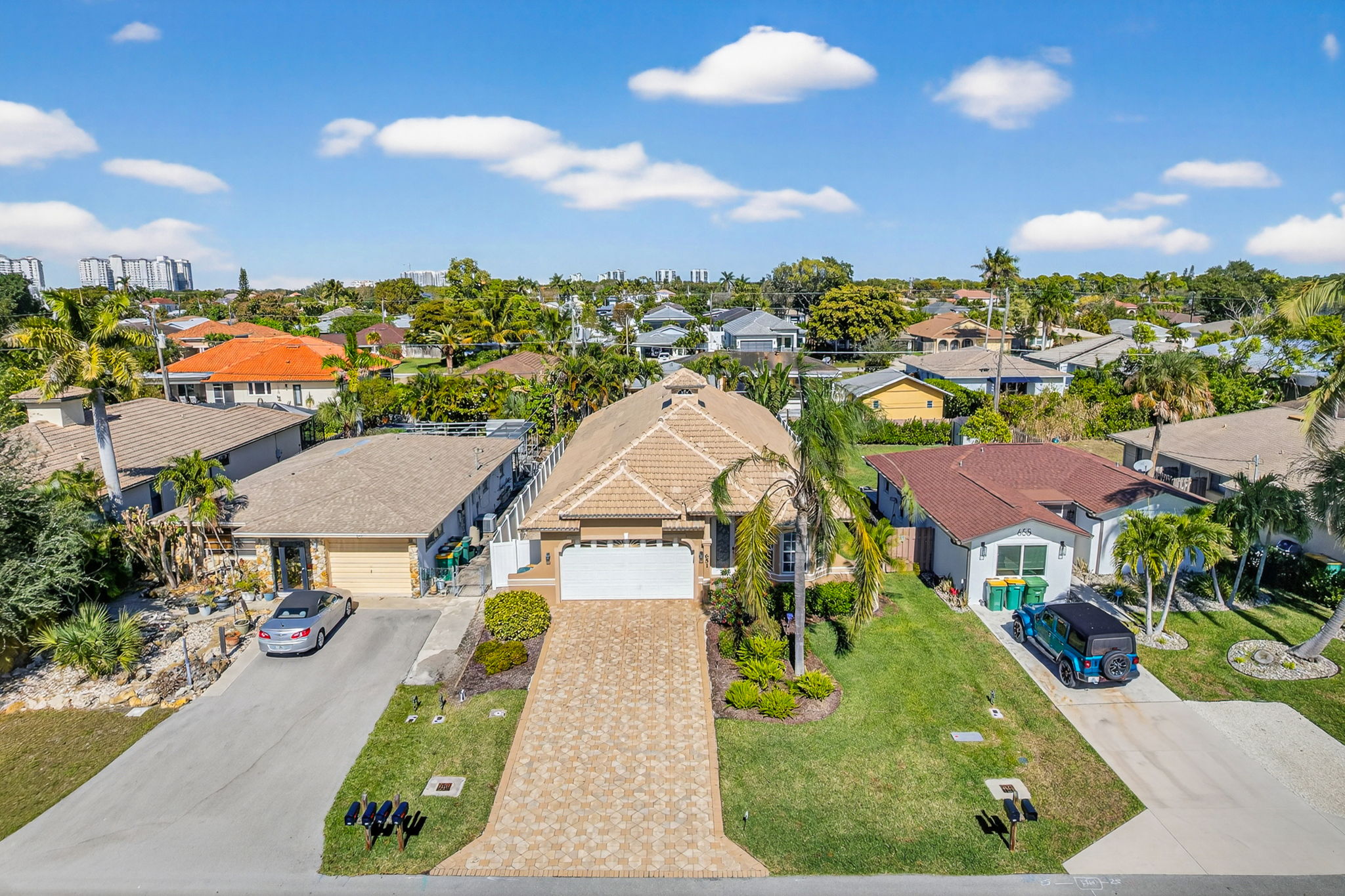 Aerial Front Exterior 1