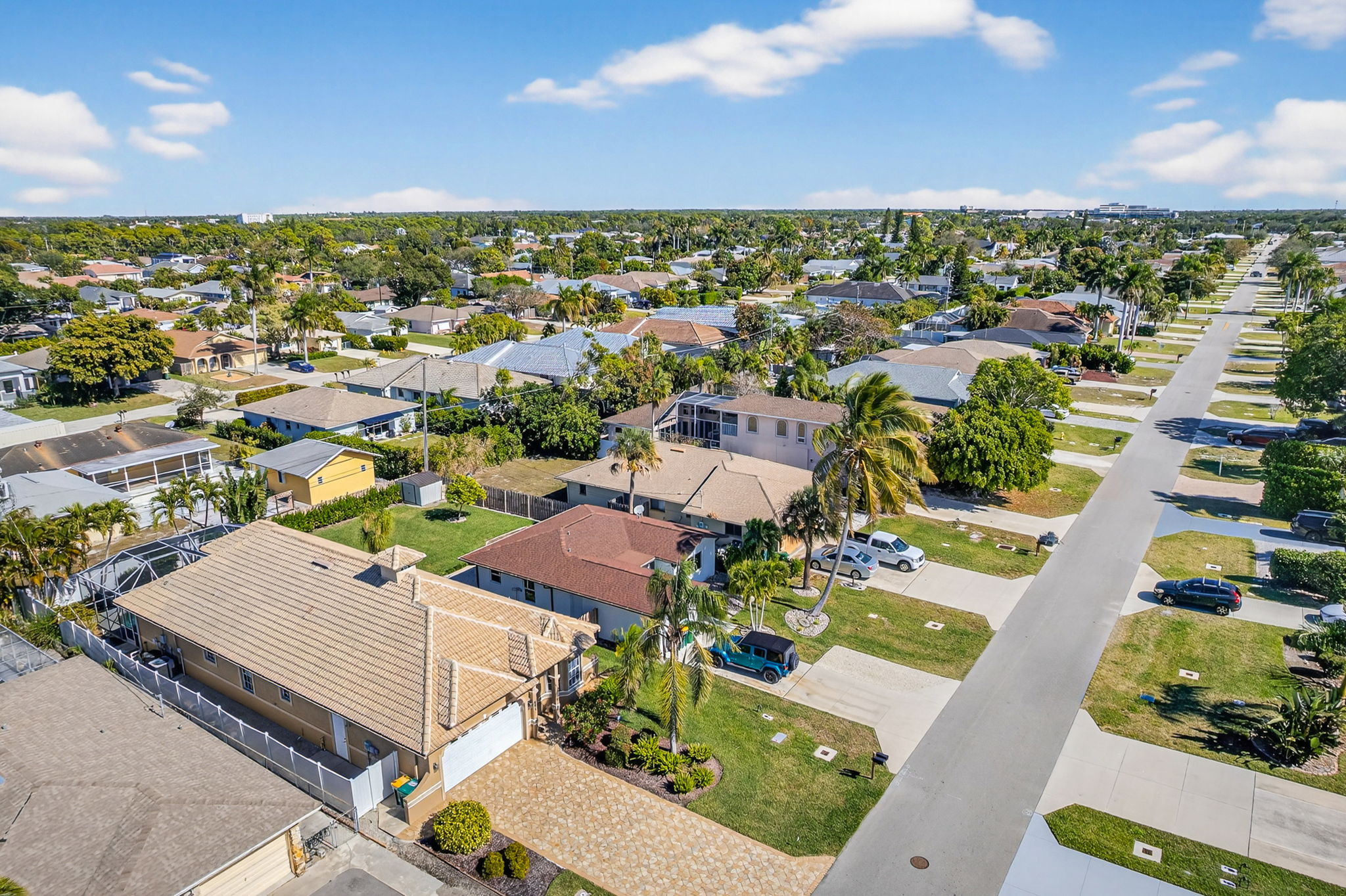 Aerial Front Exterior 2