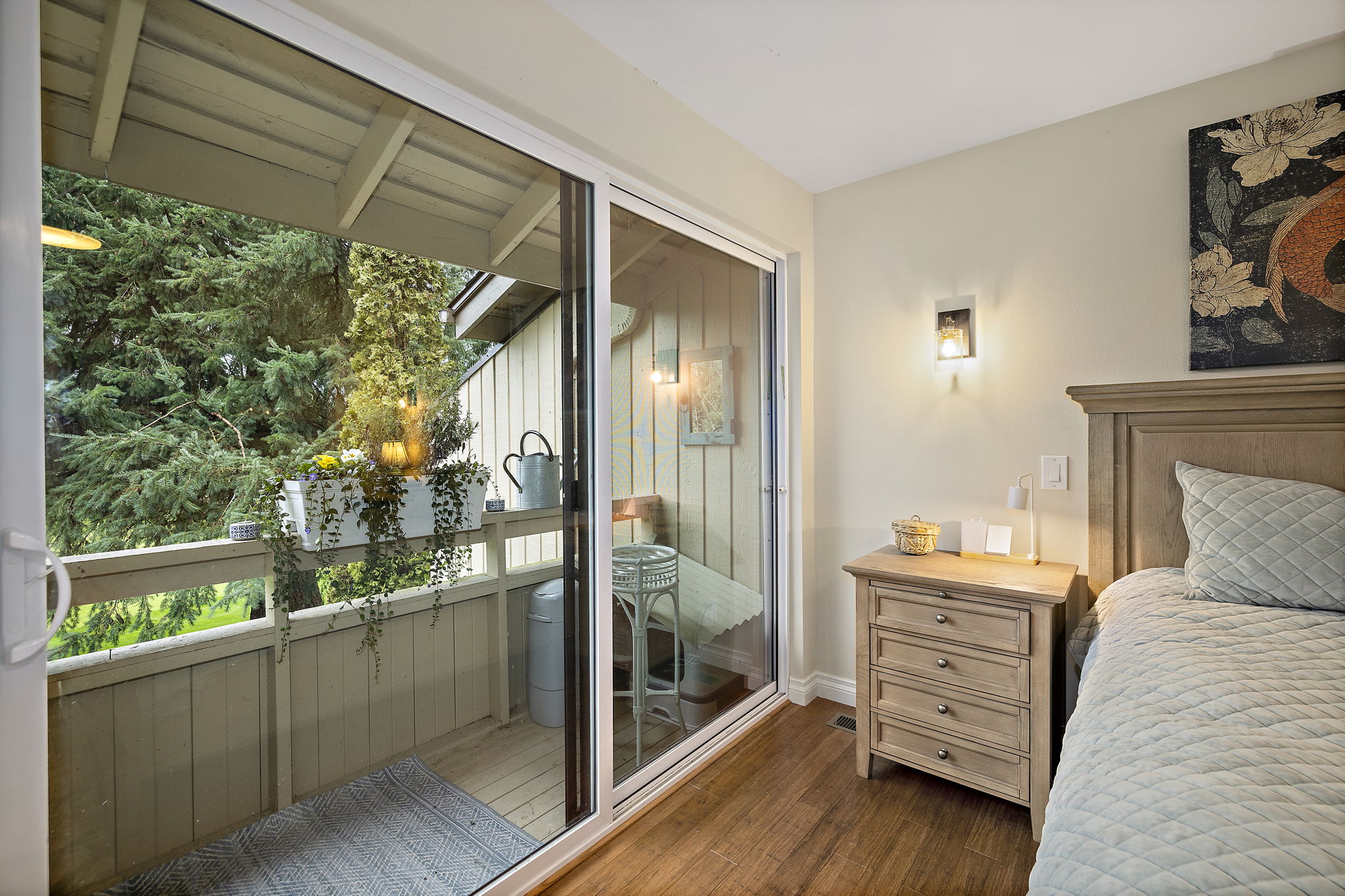 Primary Bedroom with Private Deck