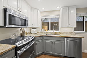 Kitchen with Windows