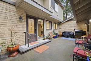 Courtyard Entrance to House & Garage