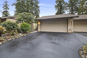 Large Driveway with Detached Garage