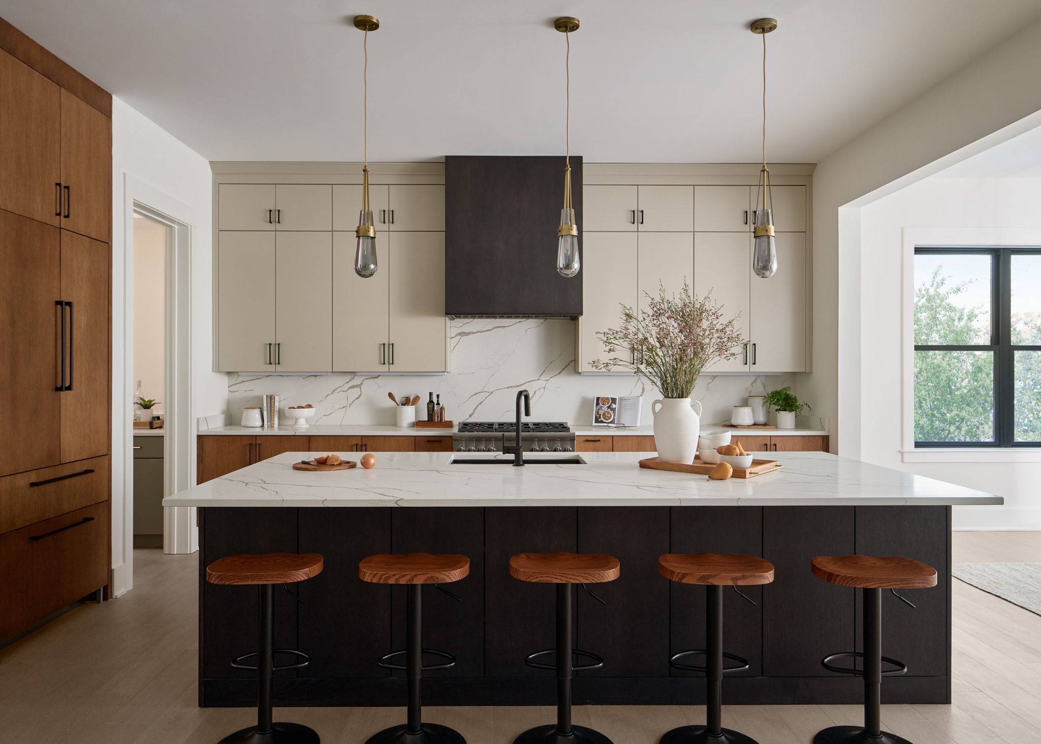 Gourmet Kitchen With  Expansive Island