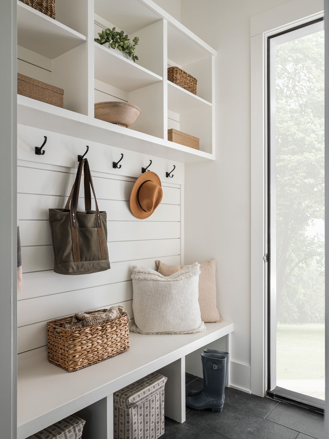 Mudroom Off Garage