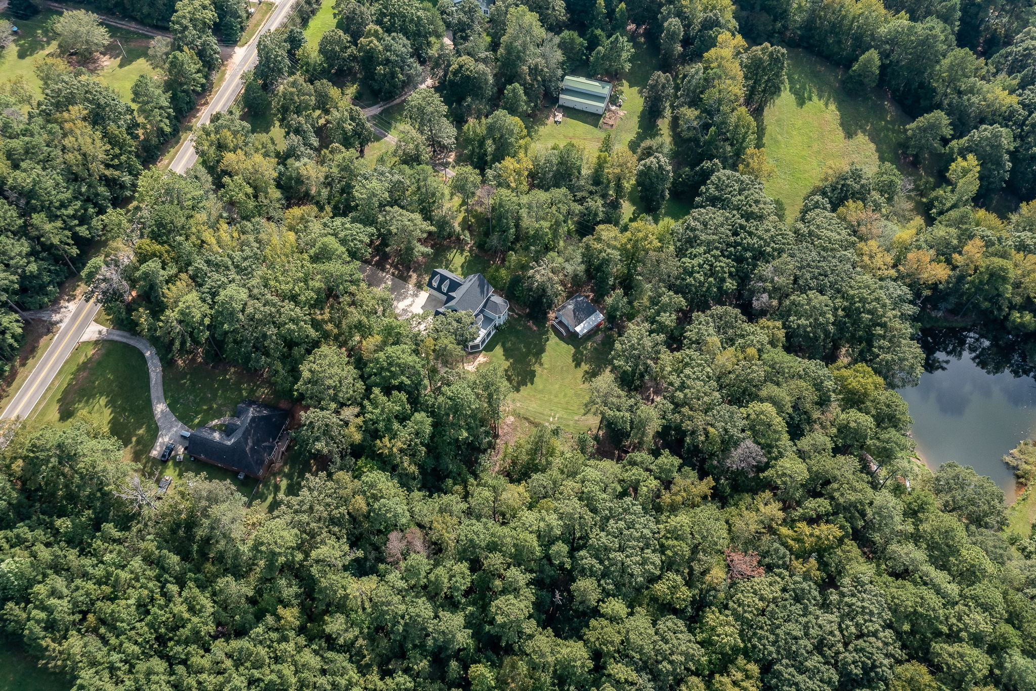 Aerial View Of Home