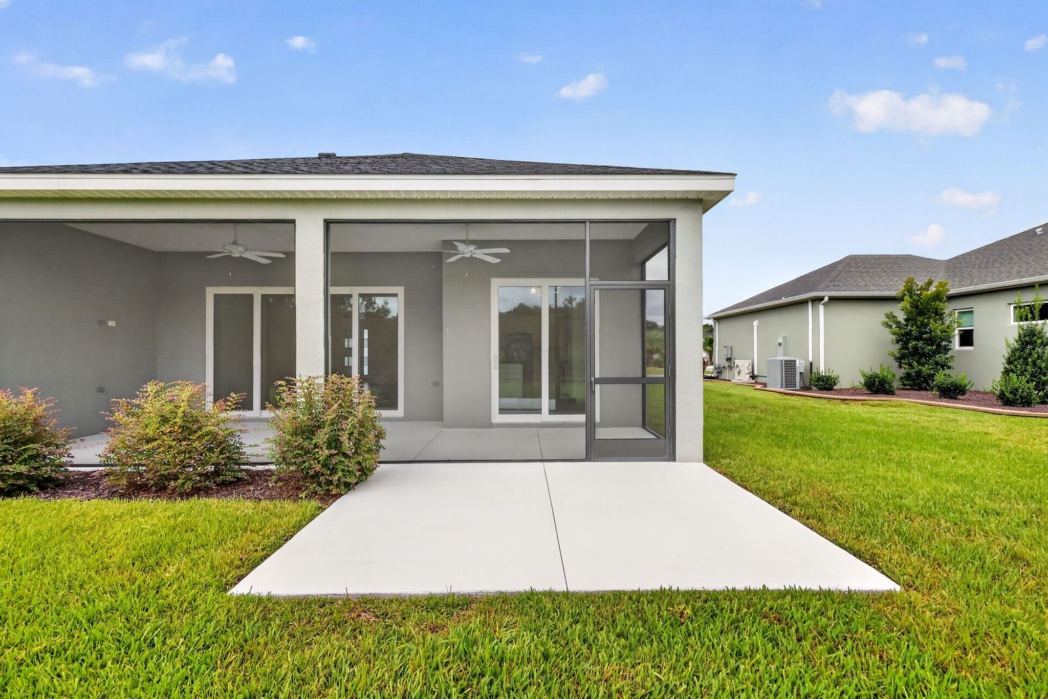 Extended Rear Patio