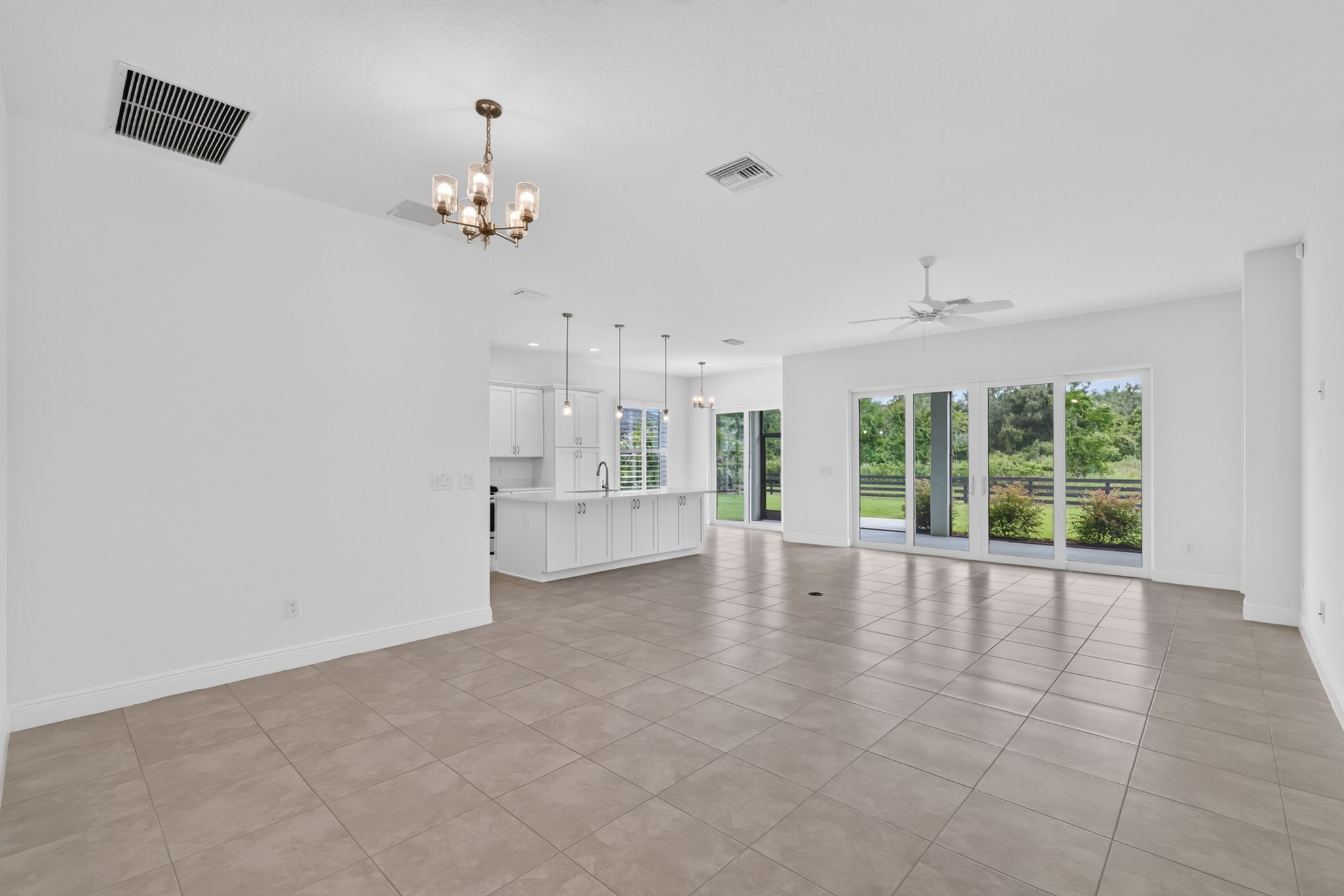 Living, Dining, Kitchen, and Dinette