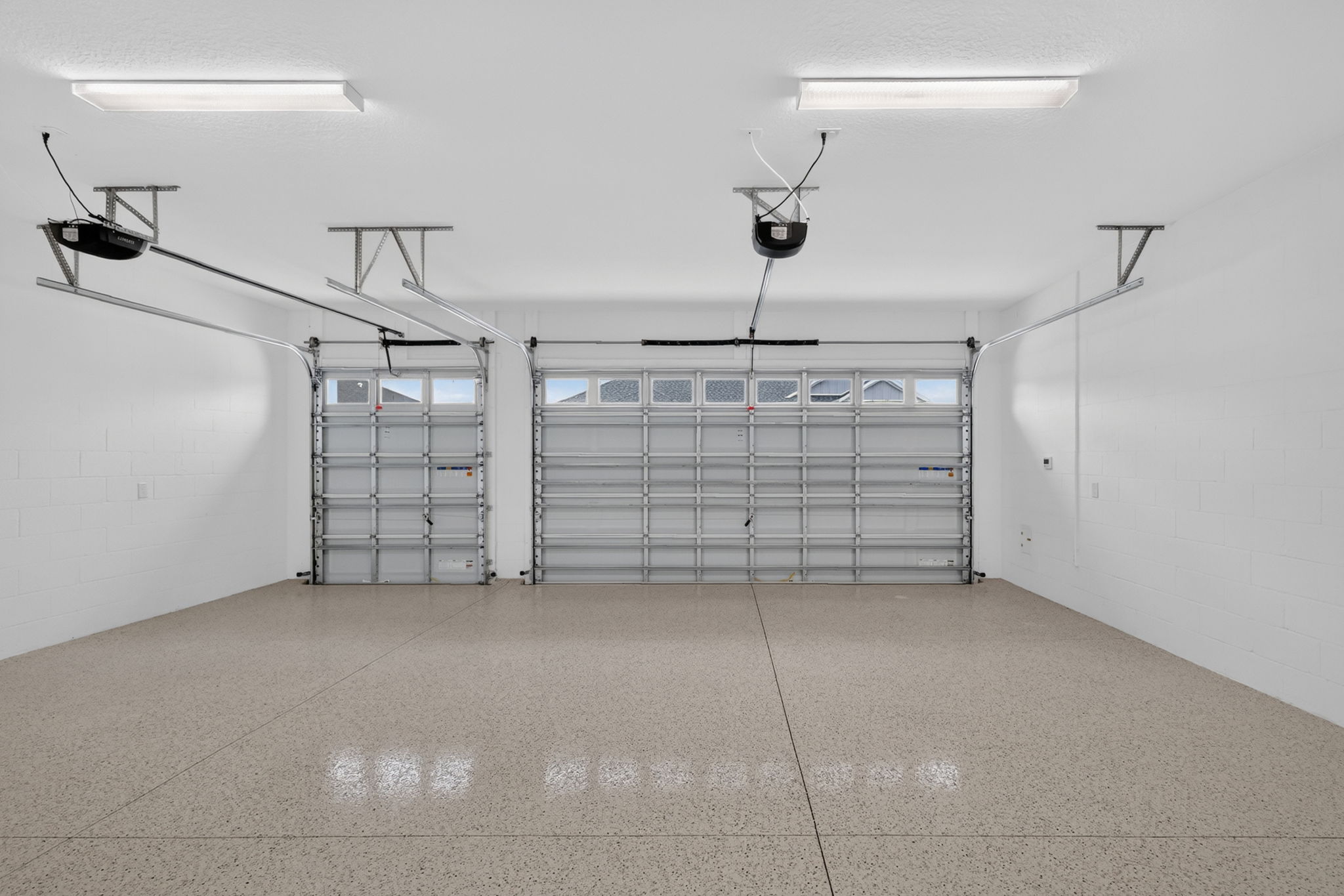 EXPANSIVE 28'x30' Two-Car + GOLF CART Garage