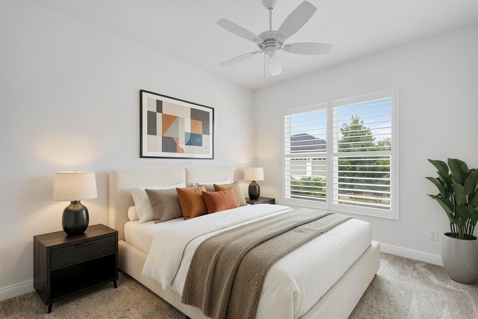Second Bedroom-Virtually Staged