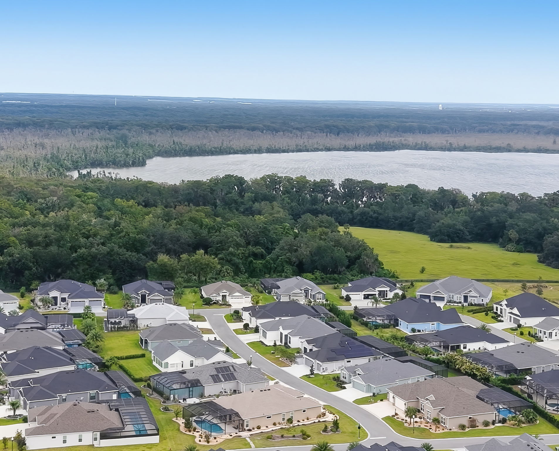 TThe Enclave @ Dabney with Lake Okahumpka  Preservehe Enclave @ Dabney