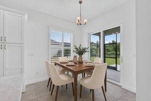 Dinette-Virtually Staged
