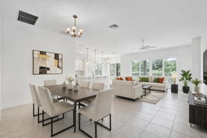 Living, Dining, Kitchen, and Dinette 2-Virtually Staged