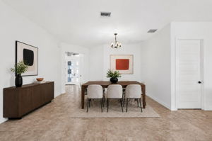 Dining Room-Virtually Staged
