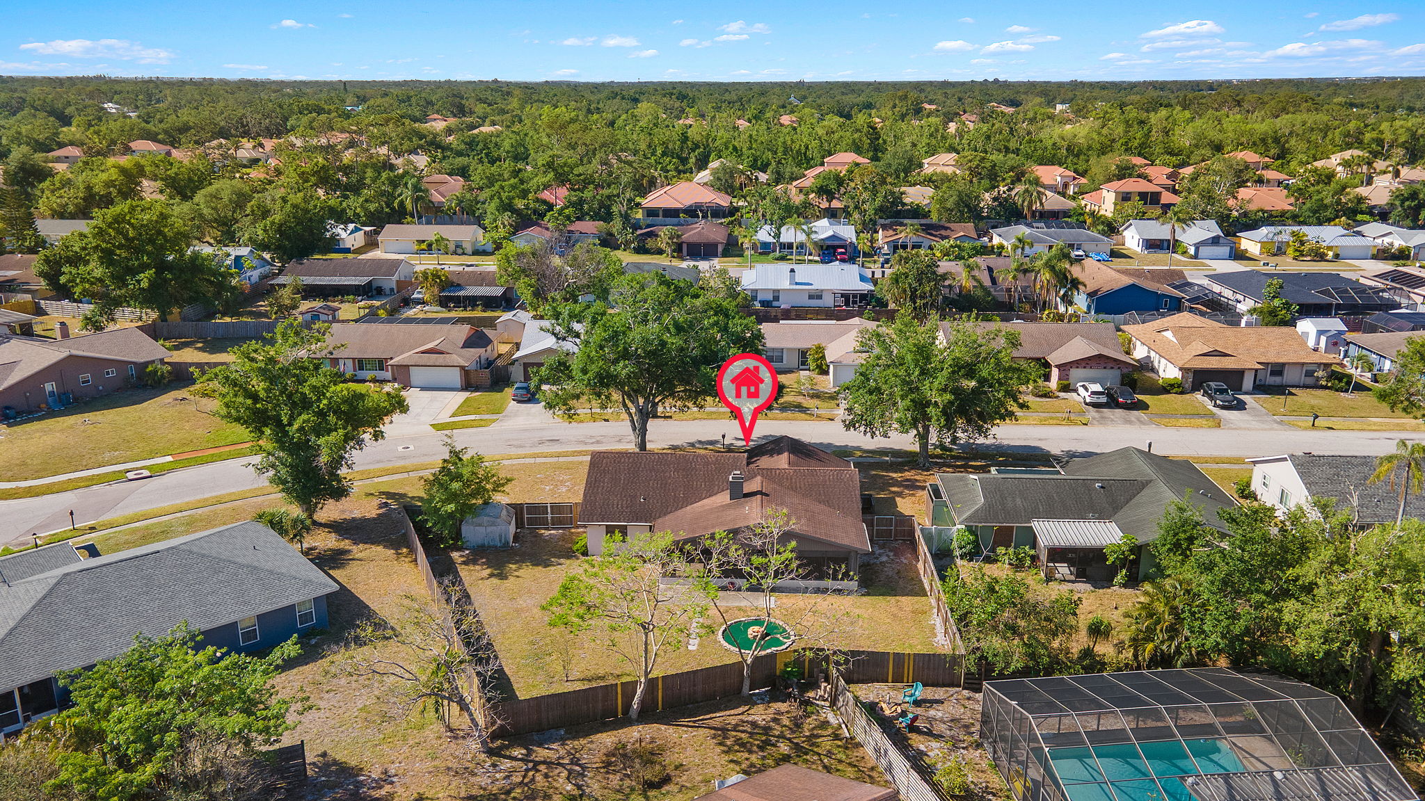 Aerial Rear Exterior 3 - marker