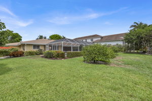 Backyard - Rear View