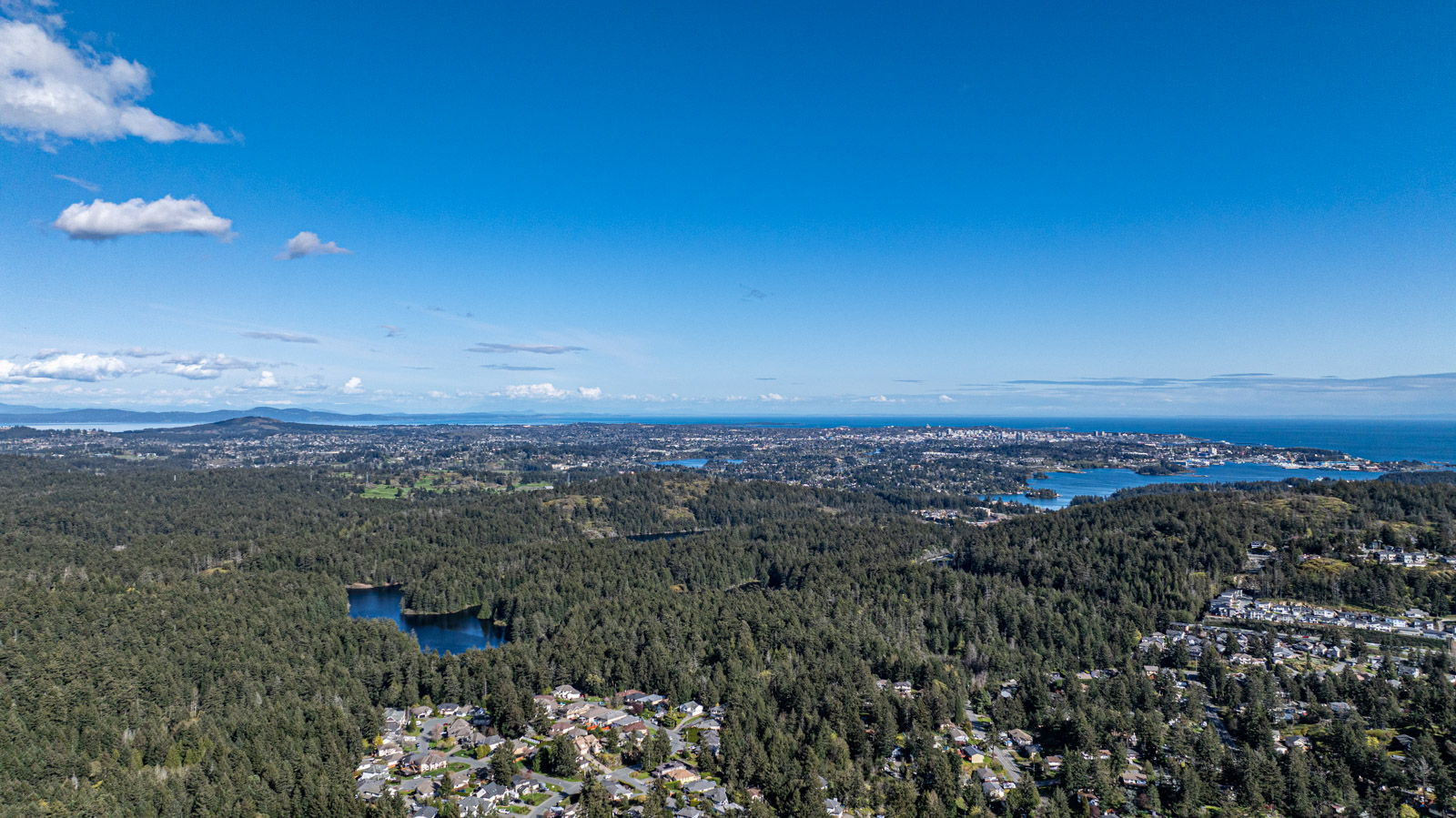 Thetis Lake 10 minute walk