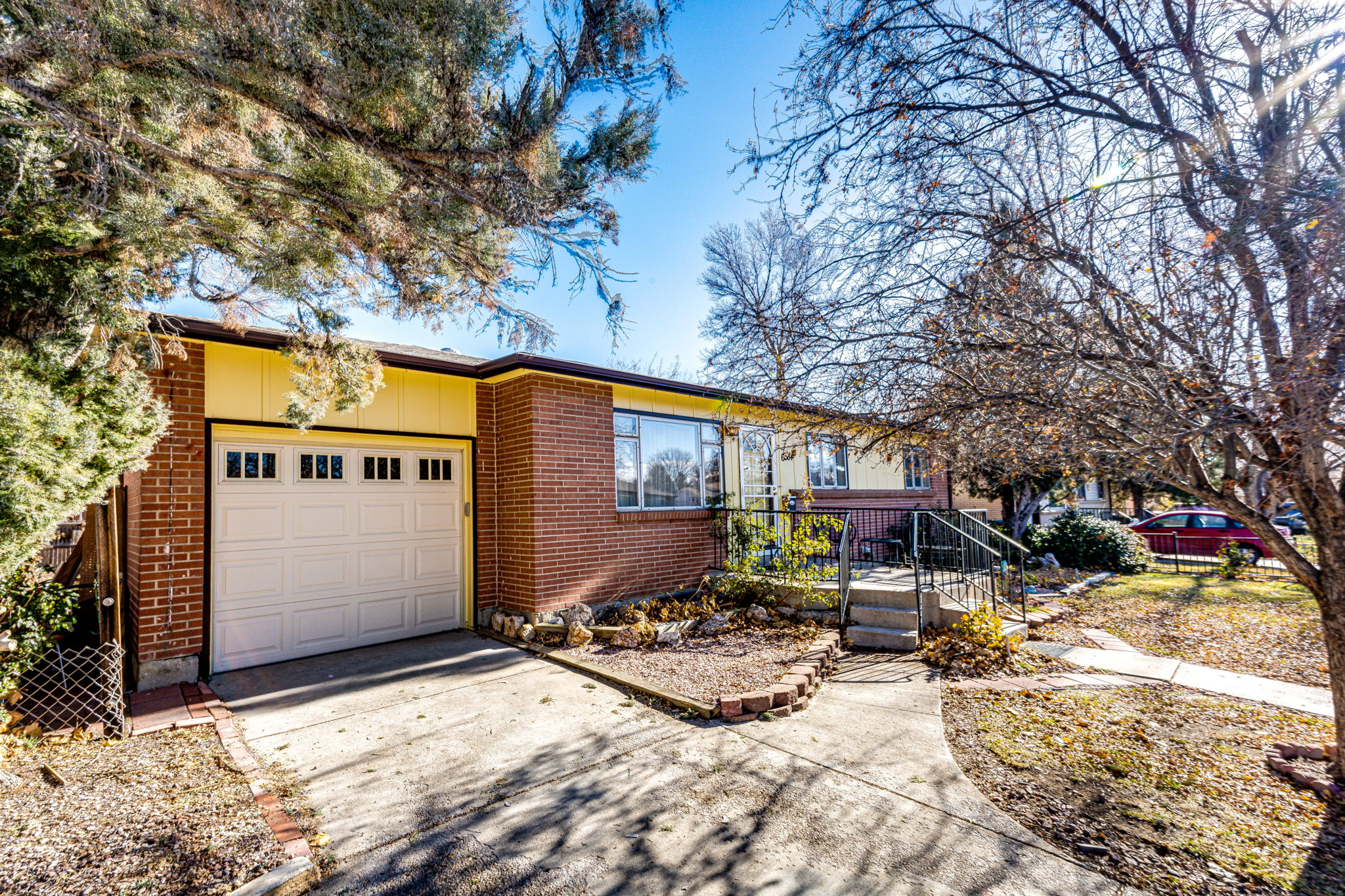 This ranch style home features 4 bedrooms, 2 bathrooms and has a fully finished basement