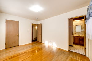 Main level bedroom 3 with its own bathroom