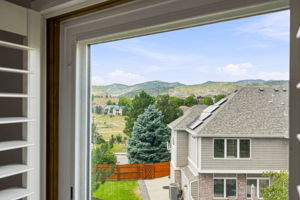 Beautiful view from the primary bedroom.