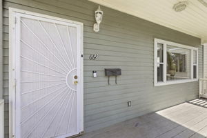 Unit 2 Front Door