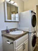Unit 2 Bathroom and Washer and Dryer