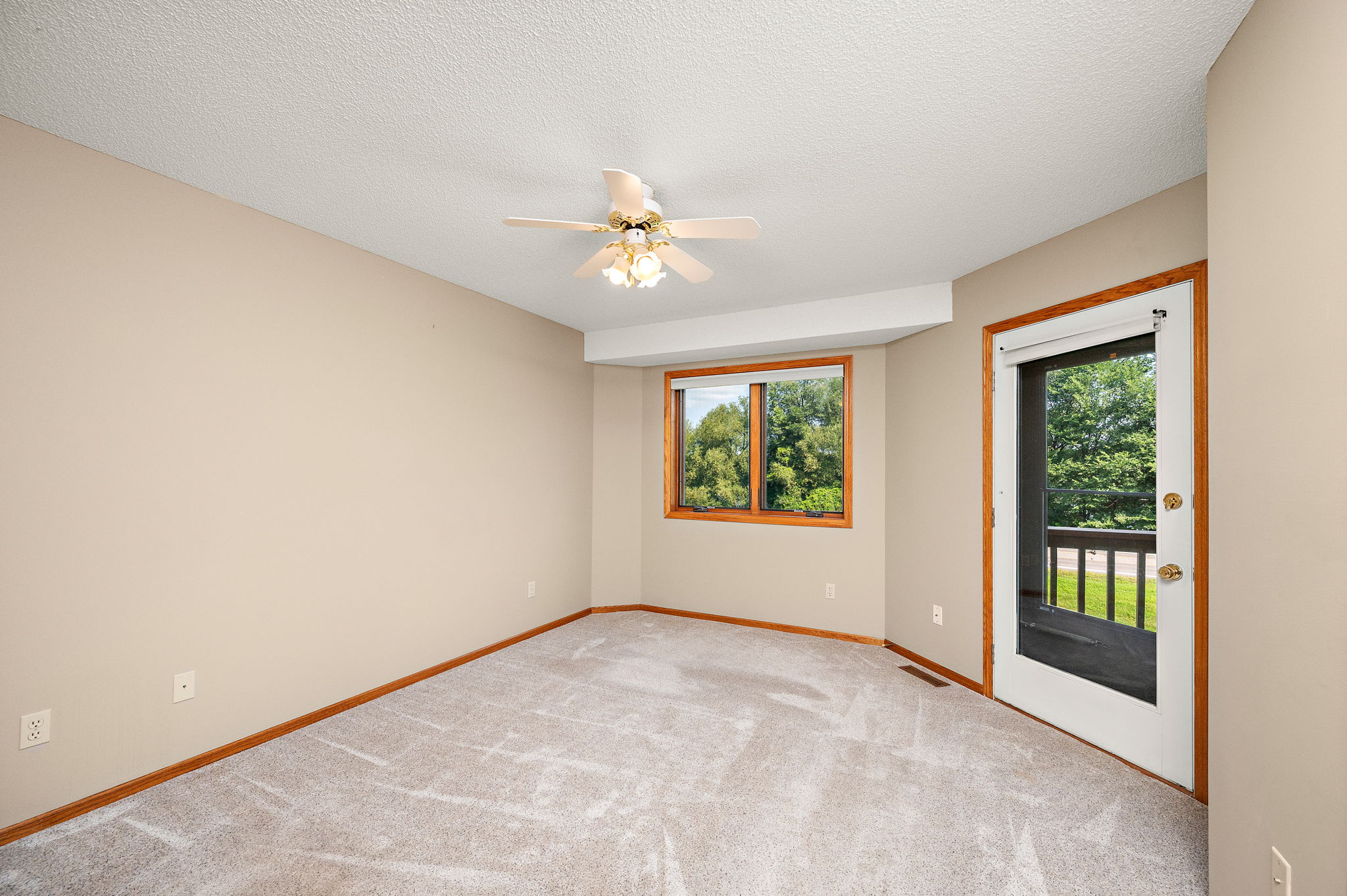 Private main level owners suite