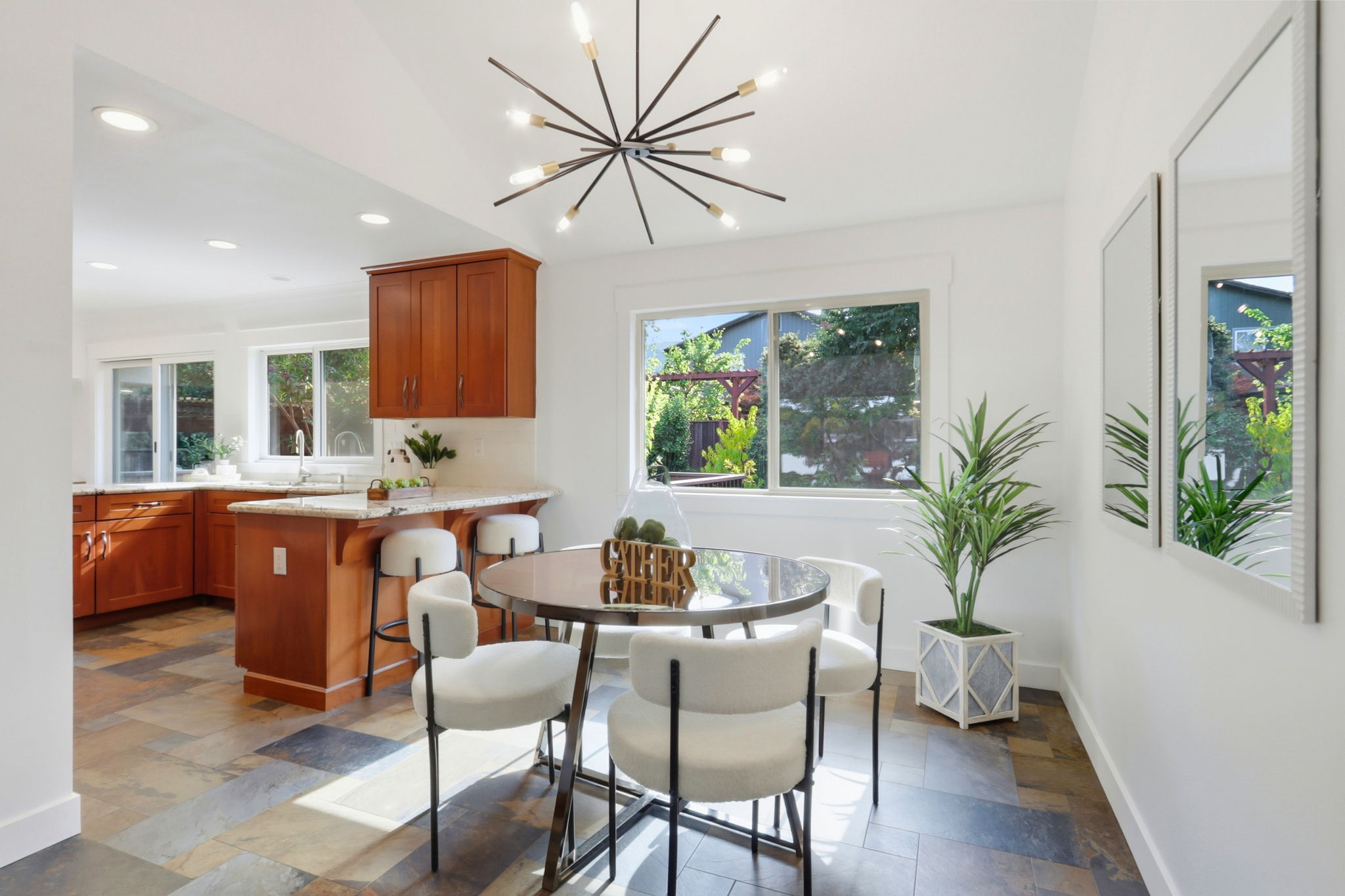 Dining Room and Kitchen