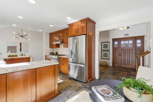 Kitchen/ with view of Entry