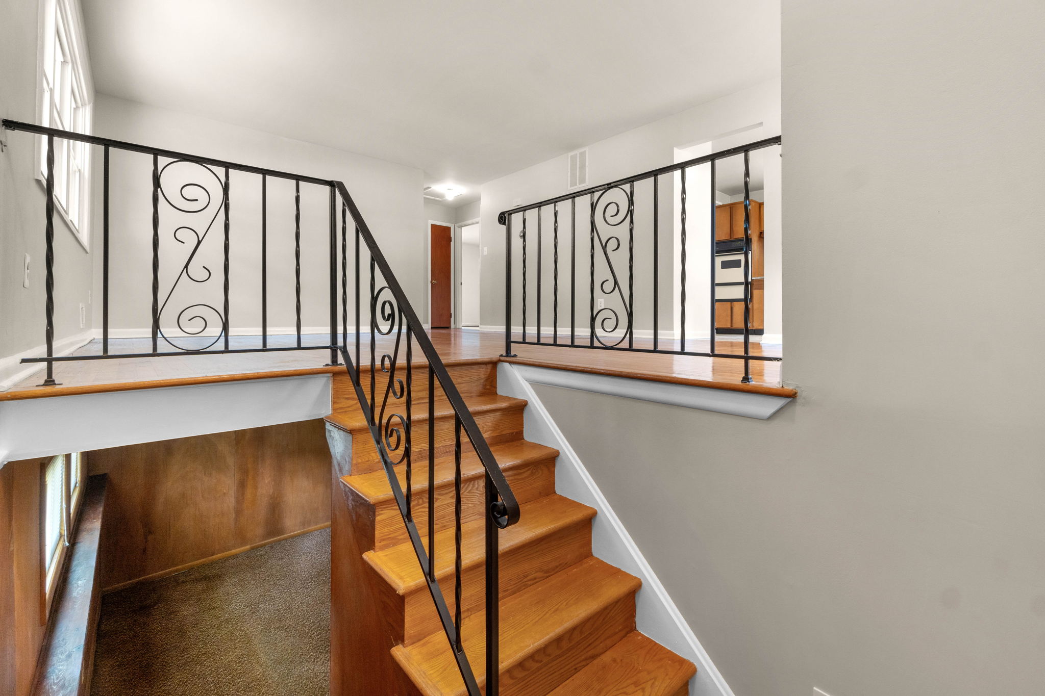 Steps to Lower Level